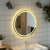 LED vonios veidrodis Skaidrus Ø 70 cm grūdintas stiklas