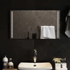 LED vonios veidrodis Skaidrus 70 x 40 cm grūdintas stiklas