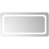 LED vonios veidrodis Skaidrus 80 x 40 cm grūdintas stiklas