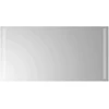 LED vonios veidrodis Skaidrus 80 x 40 cm grūdintas stiklas