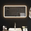 LED vonios veidrodis Skaidrus 80 x 40 cm grūdintas stiklas
