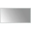 LED vonios veidrodis Skaidrus 80 x 40 cm grūdintas stiklas