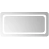 LED vonios veidrodis Skaidrus 80 x 40 cm grūdintas stiklas