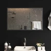 LED vonios veidrodis Skaidrus 80 x 50 cm grūdintas stiklas