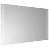 LED vonios veidrodis Skaidrus 80 x 50 cm grūdintas stiklas