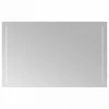 LED vonios veidrodis Skaidrus 80 x 50 cm grūdintas stiklas