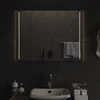 LED vonios veidrodis Skaidrus 80 x 60 cm grūdintas stiklas