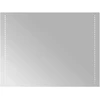 LED vonios veidrodis Skaidrus 80 x 60 cm grūdintas stiklas