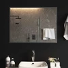 LED vonios veidrodis Skaidrus 80 x 60 cm grūdintas stiklas