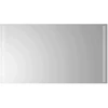 LED vonios veidrodis Skaidrus 90 x 50 cm grūdintas stiklas