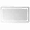 LED vonios veidrodis Skaidrus 90 x 50 cm grūdintas stiklas