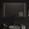 LED vonios veidrodis Skaidrus 90 x 60 cm grūdintas stiklas