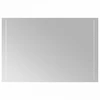 LED vonios veidrodis Skaidrus 90 x 60 cm grūdintas stiklas