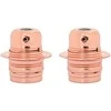 lempų laikikliai 2 vnt Rose Gold E27