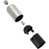 lempų laikikliai 2 vnt Satin Nickel E27