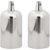lempų laikikliai 2 vnt Satin Nickel E27