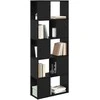 TV spintelių komplektas Juoda 60 x 24 x 156 cm Apdirbta mediena