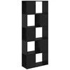 TV spintelių komplektas Juoda 60 x 24 x 156 cm Apdirbta mediena