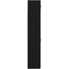Oppbevaringsskap 3 pcs Juodas ąžuolas 30 x 42,5 x 225 cm