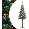 Lieknas Kalėdų eglutė Žalia 150 cm PVC ir kietasis pušų medis