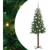 Lieknas Kalėdų eglutė Žalia 150 cm PVC ir kietasis pušų medis