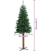 Lieknas Kalėdų eglutė Žalia 150 cm PVC ir kietasis pušų medis
