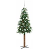 Lieknas Kalėdų eglutė Žalia 150 cm PVC ir kietasis pušų medis