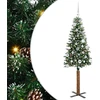 Lieknas Kalėdų eglutė Žalia 150 cm PVC ir kietasis pušų medis