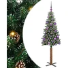 Lieknas Kalėdų eglutė Žalia 150 cm PVC ir kietasis pušų medis