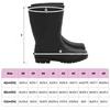 Lietaus Batai PVC Dydis 45 Juoda