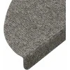 Lipnūs laiptų kilimėliai, 20vnt., pilki, 65x22,5x3,5cm