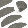 Lipnūs laiptų kilimėliai, 20vnt., pilki, 65x22,5x3,5cm