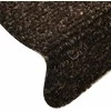 Laiptų kilimėliai, lipnūs, 30 vnt., 65x21x4 cm, tamsiai rudi, pusapvaliai, dideli