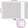 Suvirintas vielos tvora su stulpeliais 25 x 1,6 m Žalia