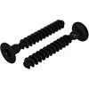 Lizdas su dangteliu varžtas 2 vnt. Juoda M5 x 40 mm Geležis