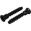 Lizdas su dangteliu varžtas 2 vnt. Juoda 7 x 40 mm Geležis