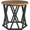 Nesting šoninis stalas 3 pcs Senovinis medis