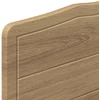 Lova Bed Frame with Storage and Headboard Artisan Oak 180 x 200 cm