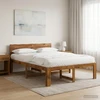 Lova Dviejų lovų rėmas su galvūgaliu ROSTOCK Natūrali 135 x 190 cm