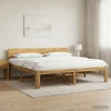 Lova Dviejų lovų rėmas su galvūgaliu ROSTOCK Balta 180 x 200 cm