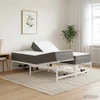 Lova Elektrinis reguliuojamas lovos rėmas Balta 150 x 200 cm Plienas