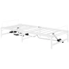 Lova Elektrinis reguliuojamas lovos rėmas Balta 80 x 200 cm Plienas