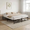 Lova Elektrinis reguliuojamas lovos rėmas Juoda 180 x 200 cm Plienas