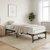 Lova Elektrinis reguliuojamas lovos rėmas Juoda 100 x 190 cm Plienas