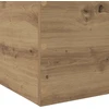 Lova Grindų lovos rėmas Artisano ąžuolo 80 x 200 cm Apdirbta mediena
