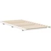 Lova Lovos rėmas Balta 80 x 210 cm Kietos pušies mediena