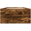 Lova Grindų lovos rėmas Dūminio ąžuolo 80 x 200 cm Apdirbta mediena