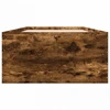 Lova Grindų lovos rėmas Dūminio ąžuolo 80 x 200 cm Apdirbta mediena