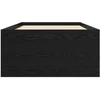 Lova Grindų lovos rėmas Juodojo ąžuolo 80 x 200 cm Apdirbta mediena