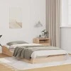 Lova Lovos rėmas Ruda 100 x 200 cm Kietos pušies mediena